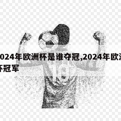 2024年欧洲杯是谁夺冠,2024年欧洲杯冠军