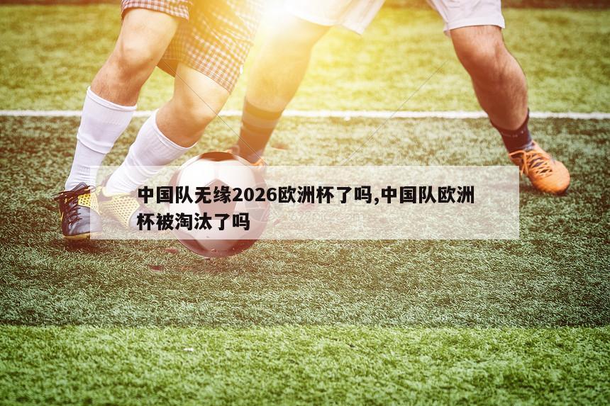 中国队无缘2026欧洲杯了吗,中国队欧洲杯被淘汰了吗