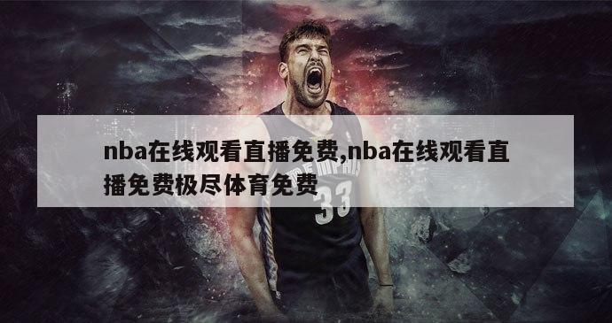 nba在线观看直播免费,nba在线观看直播免费极尽体育免费